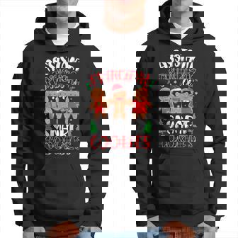 Assistant Principal Of Smart Cookies Gingerbread Christmas Hoodie - Thegiftio UK