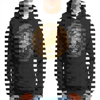 Athènes Grèce Antique Chouette Athénienne Symbole De La Sweat à capuche - Cadeauxyz