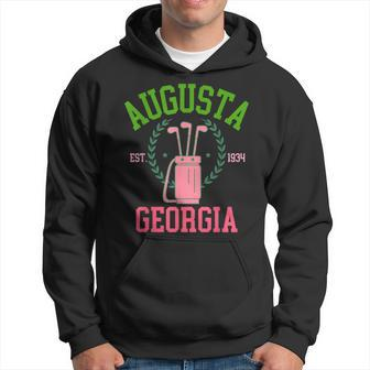 Augusta Georgia Coquette Golf Tournament Bows Social Club Hoodie | Mazezy CA
