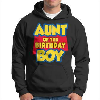 Aunt Of The Birthday Boy Toy Story Decorations Hoodie - Seseable
