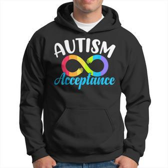 Autism Awareness Autism Infinity Acceptance Hoodie - Monsterry