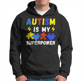 Autism Is My Superpower Autism Awareness Hoodie | Mazezy