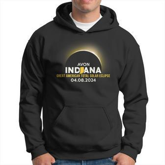 Avon Indiana In Total Solar Eclipse 2024 Hoodie - Seseable