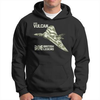 Avro Vulcan Bomber Jet Aircraft Raf Plane British Legend Hoodie - Thegiftio UK