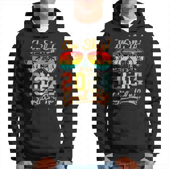 Aw Ship It's A Grad Trip 2024 Vintage Graduation Cruise 2024 Hoodie - Thegiftio