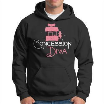 Awesome Concession Diva Professional Concession Stand Worker Hoodie - Monsterry CA
