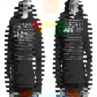 Awesome Junenth Black King Melanin Fathers Day Boys Hoodie - Thegiftio
