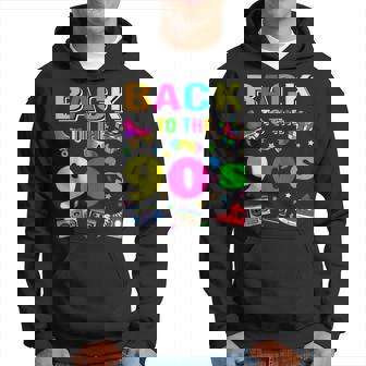 Back To 90'S 1990S Vintage Retro Nineties Costume Party Hoodie - Seseable