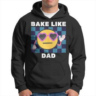 Bake Like A Dad Cute Cooking Cake Father's Day Hoodie - Thegiftio UK