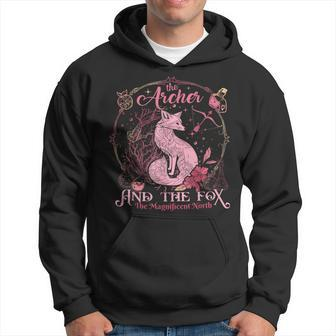 Ballad Of The Archer And The Fox Bookish Apparel Book Lover Hoodie - Monsterry CA