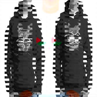 Bandera De Palestina Libre Gato Palestino Gaza Sudadera - Regaloses