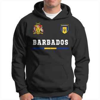 Barbados SportSoccer Jersey Flag Football Hoodie - Thegiftio UK