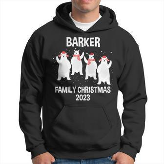 Barker Family Name Barker Family Christmas Hoodie | Seseable CA
