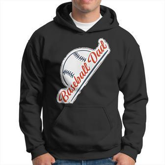 Baseball Dad Daddy Father's Day Hoodie - Seseable