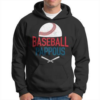 Baseball Pappous Happy Father's Day Baseball Lovers Men Hoodie - Thegiftio UK