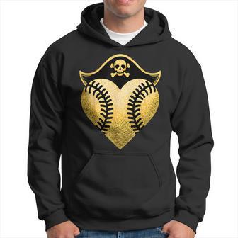 Baseball Pirate Baseball Player Hoodie - Monsterry DE