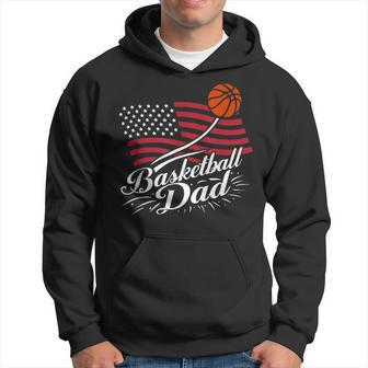 Basketball Dad Father's Day 4Th July Hoodie - Thegiftio UK