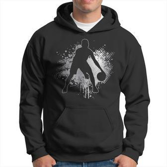 Basketball Vintage Bball Player Coach Sports Baller Hoodie - Monsterry