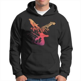 Bass Guitarintage Retro For Bassist Kapuzenpullover - Geschenkecke