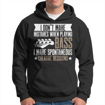 Bass Guitars Vintage Guitarist Guitar Player Hoodie - Thegiftio UK