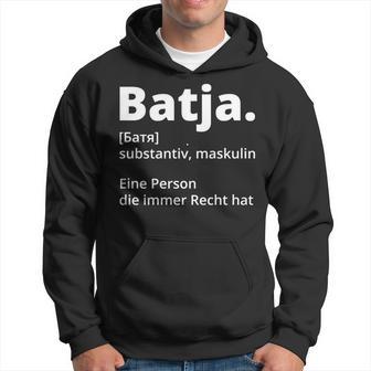 Batja Papaateratertag Russland Russisch Russe Hoodie - Seseable