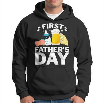 Beer Bottle Dad Daddy Father Day Hoodie - Thegiftio UK