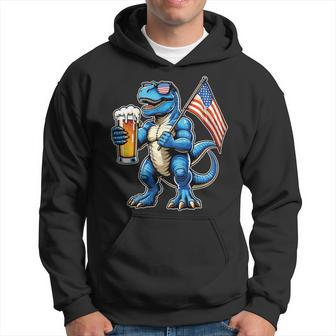 Beer Tap Usa Flag 4Th July Drinking And Fathers Day Us Flag Hoodie - Monsterry