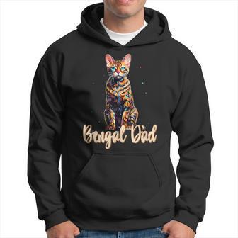 Bengal Katzen-Papa Cat Dad Daddy Father Haustiere Familie Kapuzenpullover - Geschenkecke