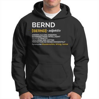 Bernd Anders Als Die Anderen Bahnbrechend Intelligent Hoodie - Seseable