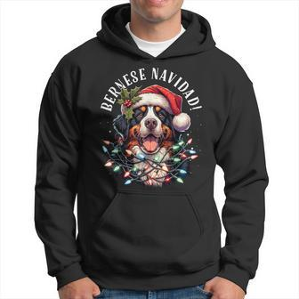 Bernese Mountain Dog Christmas Bernese Navidad Berner Hoodie - Thegiftio UK