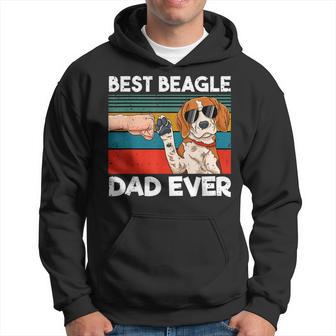 Best Beagle Dad Ever Best Beagle Dogs Dadintage Kapuzenpullover - Geschenkecke