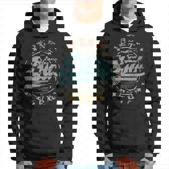 Best Bonus Dad Ever Father's Day Dad Vintage Emblem Hoodie | Mazezy