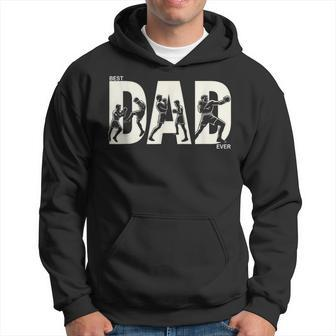 Best Boxing Dad Ever Boxer Fathers Day Boxing Hoodie - Thegiftio UK