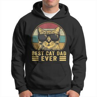 Best Cat Dad Ever Father's Day Father Cat Daddy For Men Hoodie - Monsterry AU