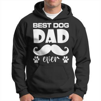 Best Dog Dad Ever Dog Daddy Fathers Day Hoodie - Thegiftio UK