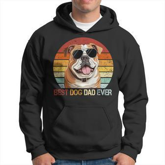 Best Dog Dad Ever English Bulldog Father's Day Hoodie - Monsterry DE