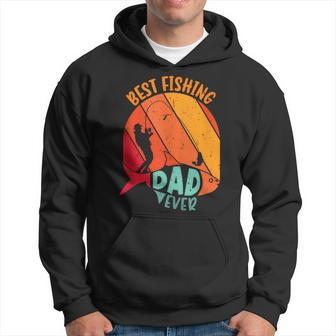 Best Fishing Dad Ever Fathers Day Dad Fishing 2024 Hoodie - Thegiftio UK