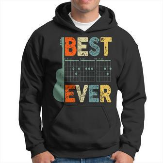Best Guitar Dad Ever Chords Best Dad Guitar Father's Day Hoodie - Seseable