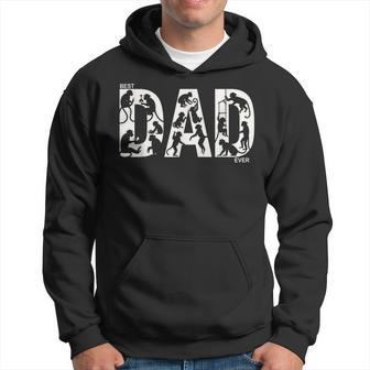 Best Monkey Dad Ever Fathers Day Monkey Hoodie - Monsterry UK
