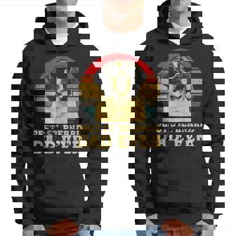 Best Saint Bernard Dad Ever Amoureux De Chien Rétro Sweat à capuche - Cadeauxyz