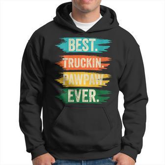 Best Truckin Pawpaw Ever Father's Day 2024 Women Hoodie - Thegiftio UK
