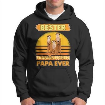 Bester Erdmännchen Papa Everatertag Erdmännchen Kapuzenpullover - Geschenkecke