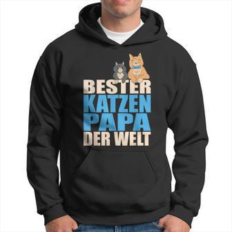 With Bester Katzenpapa Der Welt Kapuzenpullover - Geschenkecke