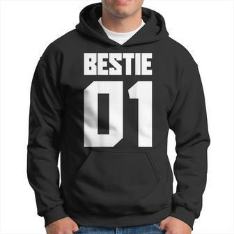Bestie 01 Bestie 02 Bestie Squad Matching Bff Friend Crew Hoodie - Monsterry