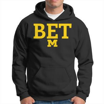 Bet Michigan Hoodie - Seseable