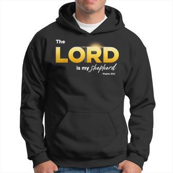 Bible Verse Psalm 23 The Lord Is My Shepherd Christian Hoodie - Monsterry CA