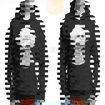 Bichon Frise Visage Mignon Bichon Frise Chien Drôle Sweat à capuche - Cadeauxyz