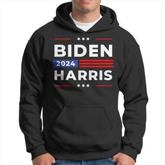 Biden Harris 2024 President American Flag Joe Biden Kamala Hoodie - Monsterry