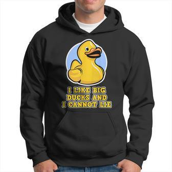 I Like Big Ducks And I Cannot Lie Rubber Duck Hoodie - Monsterry