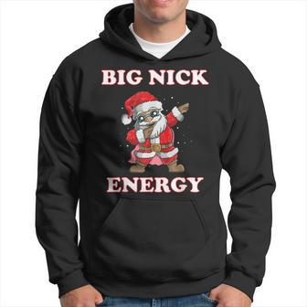 Big Nick Energy Christmas Dabbing Santa Hoodie - Thegiftio UK